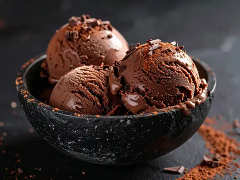 Crème Glacée au Chocolat