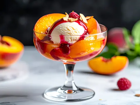 Pêche Melba
