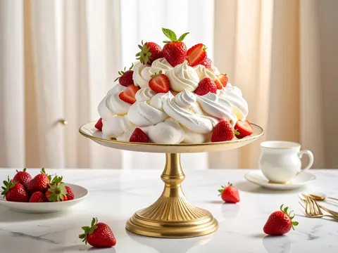 Vacherin Glacé aux Fraises